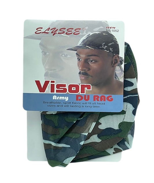 ELYSEE STAR VISOR ARMY DU RAG 1052 Durags and Caps Asetena Pa 