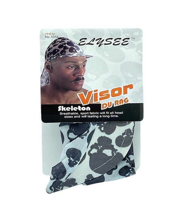 ELYSEE STAR VISOR SKELETON DU RAG 1054 Durags and Caps Asetena Pa 