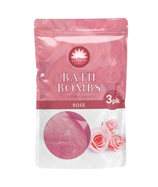 ELYSIUM SPA ROSE BATH BOMBS 3 x 50 g Body Care Asetena Pa 