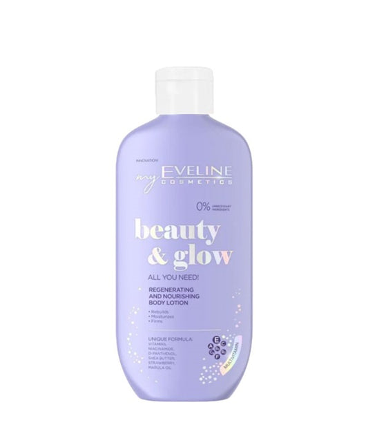 BEAUTY AND GLOW REGENERATING NOURISHING BODY LOTION 350 ml Skin Moisturizing Asetena Pa 