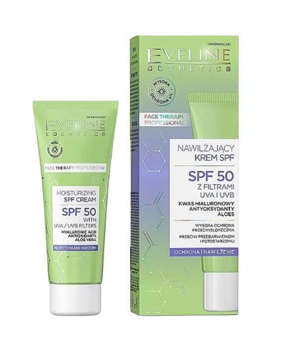 FACE THERAPY SUN PROTECTION MOISTURIZING SPF CREAM WITH UVA SPF 50 30ml Skin Treatments Asetena Pa 