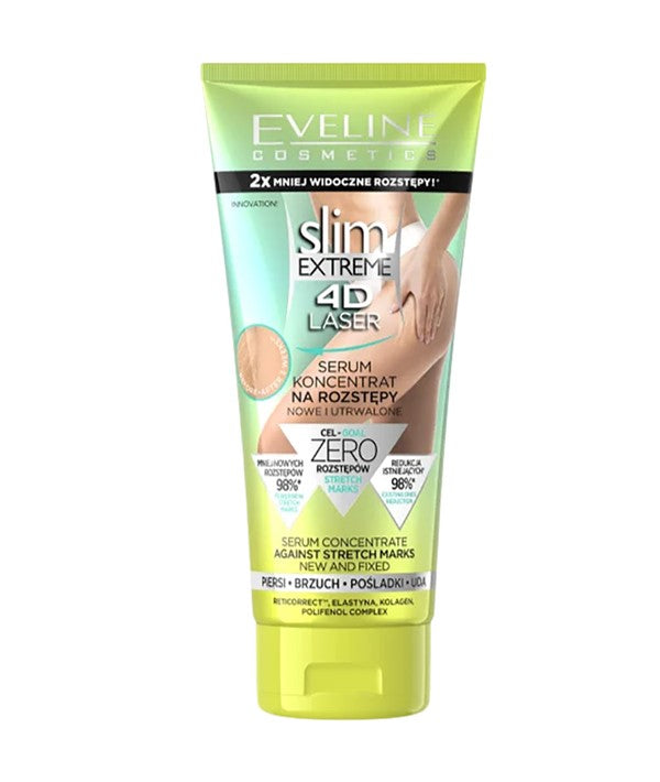 EVELINE COSMETICS SLIM EXTREME 4D LASER PERFECTING BODY SERUM 150ml Personal Care Asetena Pa 