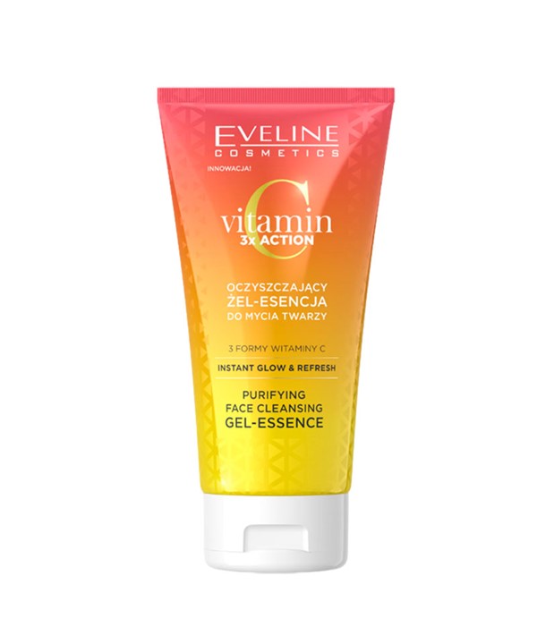 VITAMIN C 3X ACTION PURIFYING FACE CLEANSING GEL ESSENCE 150 ml Skin Wash Asetena Pa 