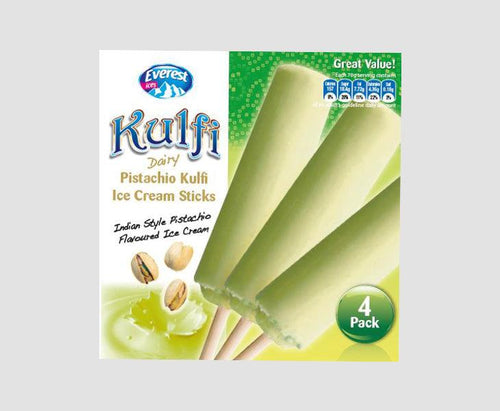 Everest Pistachio Kulfi On A Stick  1x4-pk