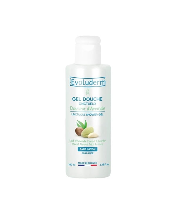 EVOLUDERM ALMOND UNCTUOUS SHOWER GEL 500 ml Body Care Asetena Pa 