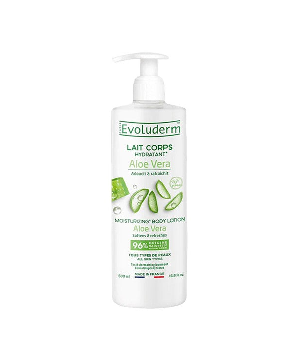 EVOLUDERM MOISTURIZING ALOE VERA BODY LOTION 500 ml Skin Moisturizing Asetena Pa 