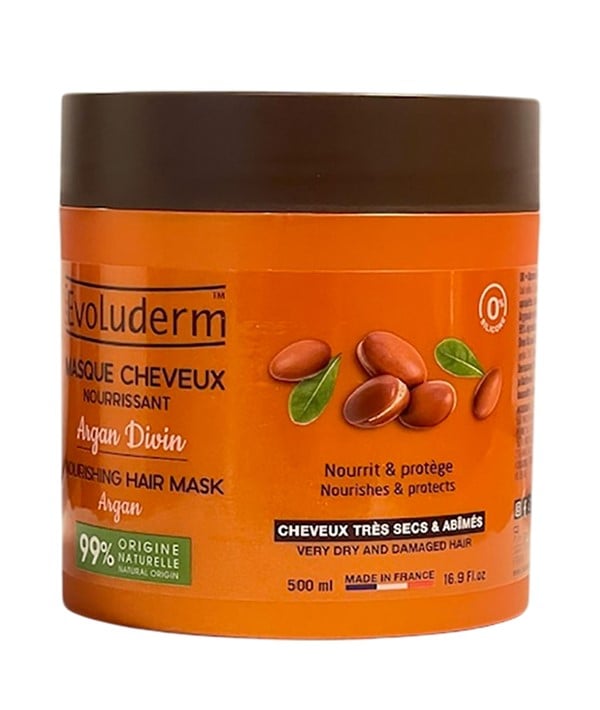 EVOLUDERM ARGAN DIVIN NOURISHING HAIR MASK 1000 ml Treatments Asetena Pa 