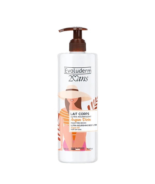EVOLUDERM ARGAN DIVIN ULTRA NOURISHING BODY LOTION 500 ml Skin Moisturizing Asetena Pa 