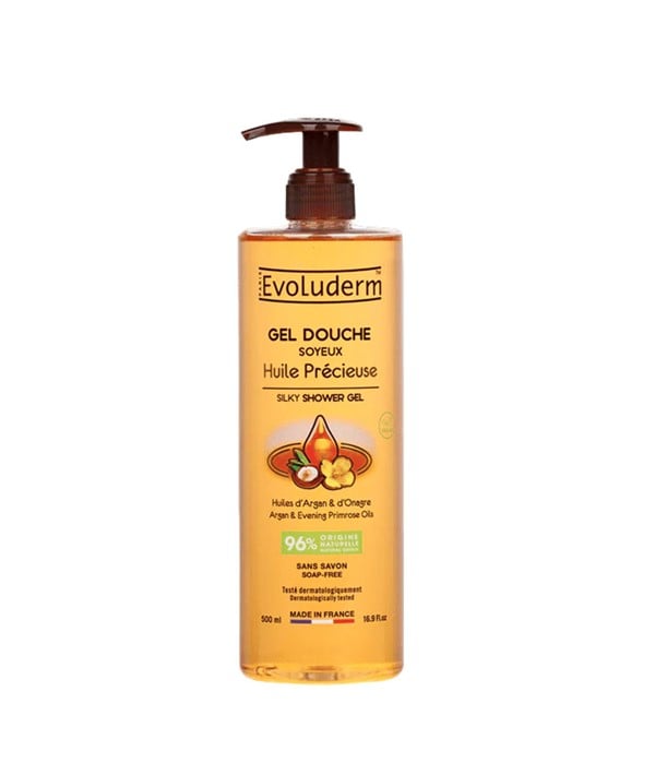 EVOLUDERM ARGAN SILKY SHOWER GEL 500 ml Body Care Asetena Pa 