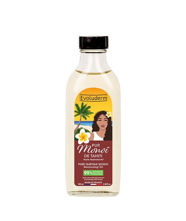 EVOLUDERM PURE MONOI TAHITIAN MOUSTURIZING OIL 100 ml Skin Moisturizing Asetena Pa 