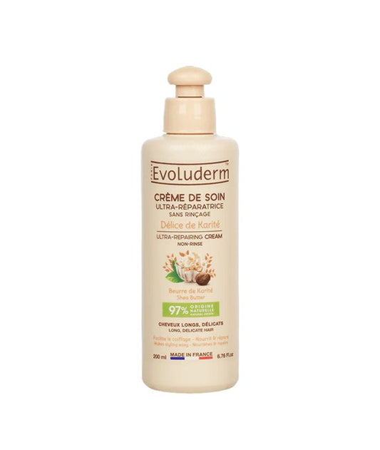 EVOLUDERM SHEA BUTTER ULTRA HAIR REPAIRING CREAM 200 ml Hair Moisturizers Asetena Pa 