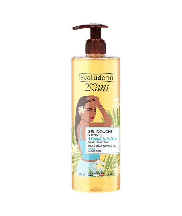 STIMULATED SHOWER GEL WITH MONOI 500 ml Body Care Asetena Pa 