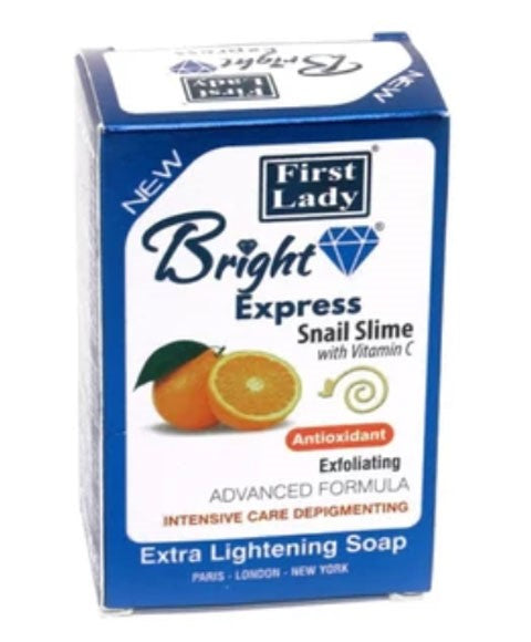 FIRSTLADY EXPRESS SNAIL SLIME WITH VITAMIN C SOAP 200g Body Care Asetena Pa 