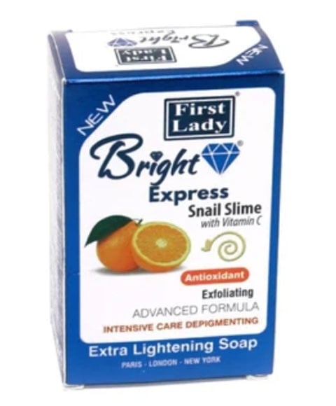 FIRSTLADY EXPRESS SNAIL SLIME WITH VITAMIN C SOAP 200g Body Care Asetena Pa 