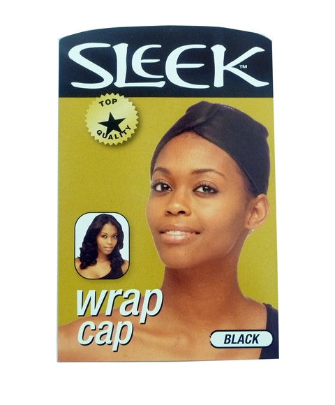 SLEEK WRAP CAP  Color Black Durags and Caps Asetena Pa 