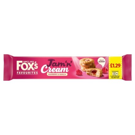 Fox's Jam & Creams   12x150g