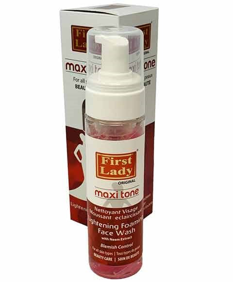 FIRST LADY MAXITONE FOAMING FACE WASH 200ml Skin Wash Asetena Pa 