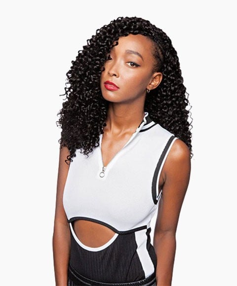 URBAN SYN PRE LOOPED DASH BRAID 14'' Color T1B/BG Hair for Braid Extensions Asetena Pa 