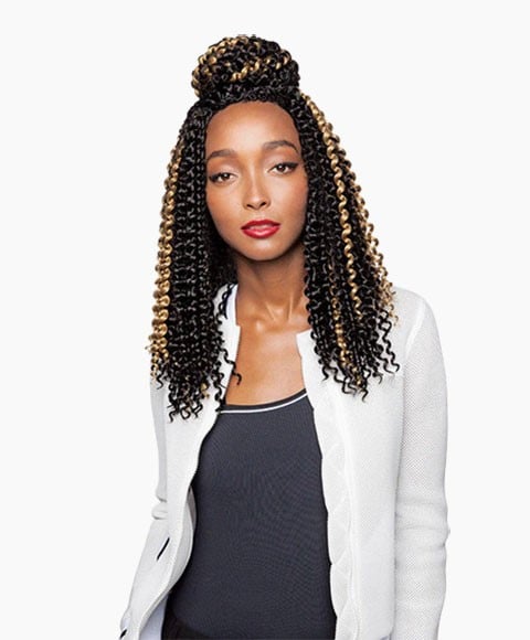 URBAN SYN PRE LOOPED ENTICE BRAID  Color BG Hair for Braid Extensions Asetena Pa 
