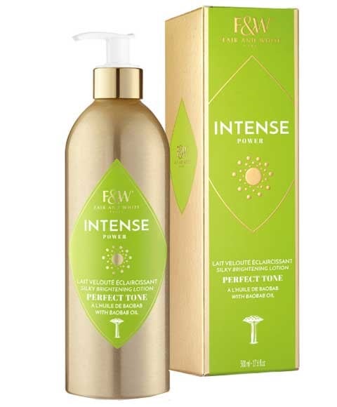 INTENSE POWER SILKY BRIGHTENING LOTION WITH BAOBAB OIL 500 ml Skin Moisturizing Asetena Pa 