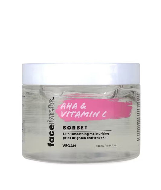 AHA AND VITAMIN C SORBET SKIN SMOOTHING MOISTURISING GEL 300 ml Skin Moisturizing Asetena Pa 