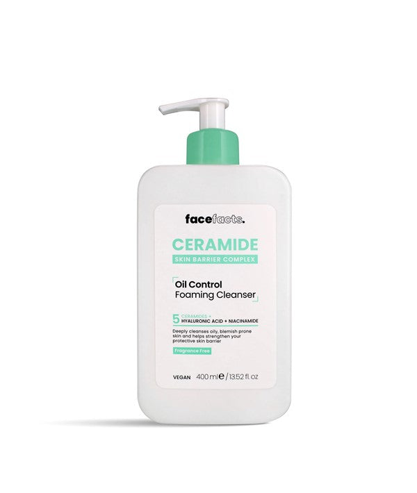 CERAMIDE OIL CONTROL FOAMING CLEANSER 400 ml Skin Wash Asetena Pa 