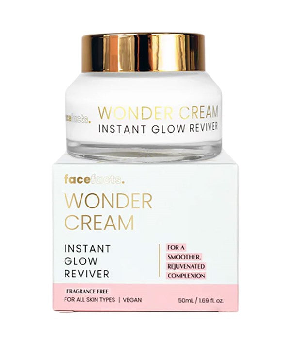 FACE FACTS FRAGRANCE FREE WONDER CREAM 50 ml Skin Moisturizing Asetena Pa 