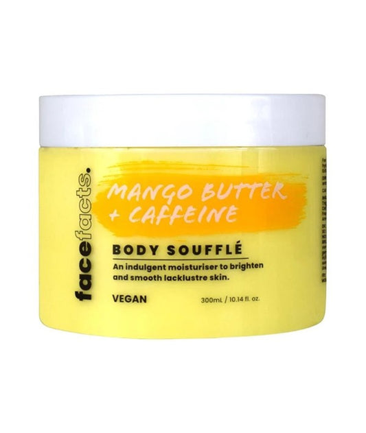 MANGO BUTTER AND CAFFEINE BODY SOUFFLE 300 ml Skin Moisturizing Asetena Pa 