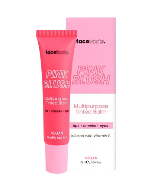 FACE FACTS MULTIPURPOSE TINTED BALM PINK BLUSH 15 ml Lips Asetena Pa 