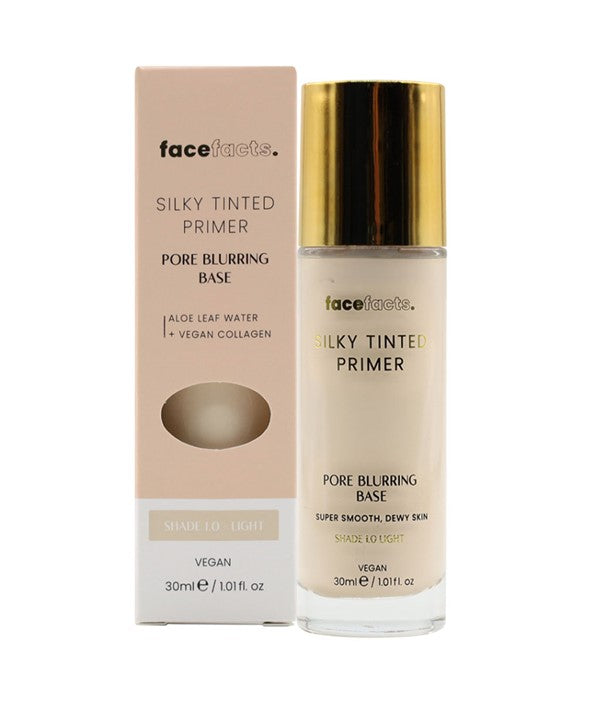 FACE FACTS SILKY TINTED PRIMER 30 ML Color 10 Light Foundation Asetena Pa 