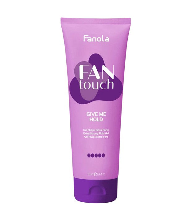 FAN TOUCH GIVE ME HOLD EXTRA STRONG FLUID GEL 250 ml Hair Styling Asetena Pa 