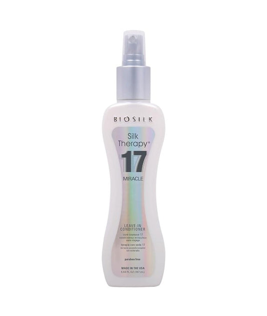 BIOSILK SILK THERAPY 17 MIRACLE LEAVE IN CONDITIONER 167 ml Conditioner Asetena Pa 