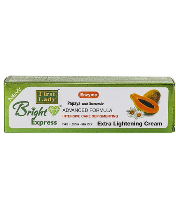 BRIGHT EXPRESS PAPAYA ADVANCED FORMULA EXTRA LIGHTENING CREAM 50 g Skin Moisturizing Asetena Pa 