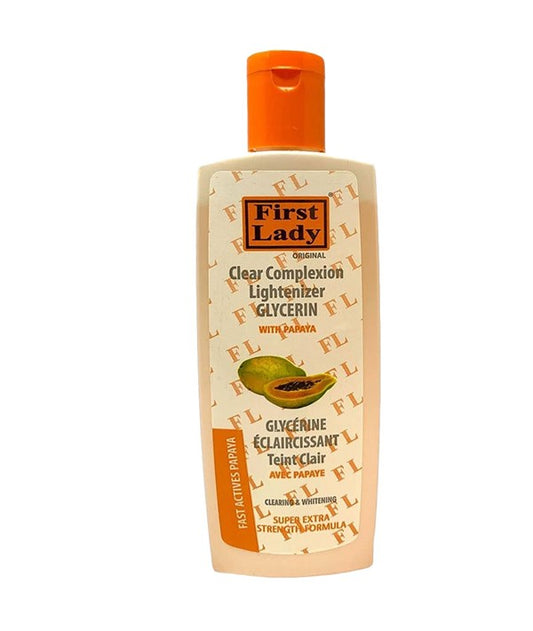 FIRST LADY CLEAR COMPLEXION LIGHTENIZER GLYCERIN 200 ml Skin Wash Asetena Pa 
