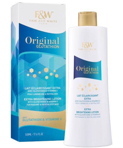 ORIGINAL GLUTATHION LOTION 500 ml Skin Moisturizing Asetena Pa 