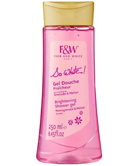 SO WHITE BRIGHTENING SHOWER GEL 1000 ml Body Care Asetena Pa 