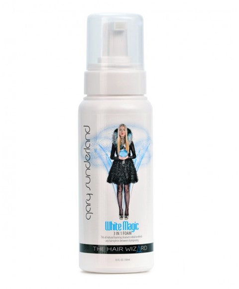 GARY SUNDERLAND WHITE MAGIC 3 IN 1 FOAM 250 ml Conditioner Asetena Pa 