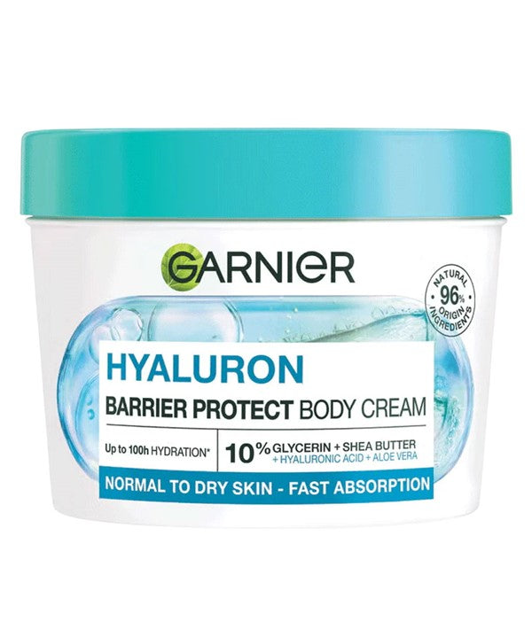 GARNIER HYALURON BARRIER PROTECT BODY CREAM 380 ml Skin Moisturizing Asetena Pa 