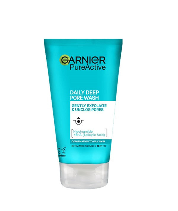 SKIN NATURALS PURE ACTIVE DAILY DEEP PORE WASH 150 ml Skin Wash Asetena Pa 
