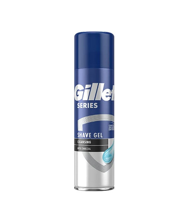 GILLETTE SERIES CLEANSING SHAVE GEL WITH CHARCOAL 200 ml Shaving Asetena Pa 
