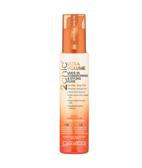 2 CHIC ULTRA VOLUME LEAVE IN CONDITIONING AND STYLING ELIXIR 118 ml Sprays, Serums and Oils Asetena Pa 