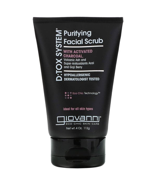 D TOX SYSTEM PURIFYING FACIAL SCRUB 113 g Skin Wash Asetena Pa 