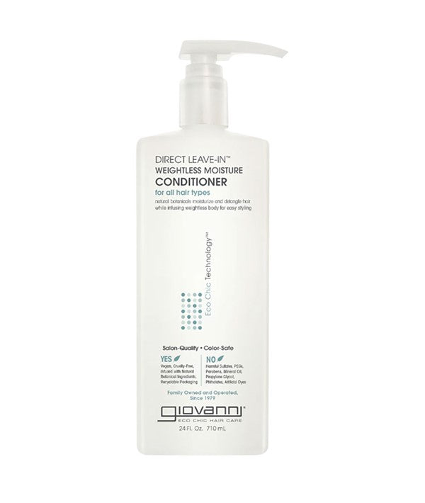 GIOVANNI DIRECT LEAVE IN WEIGHTLESS MOISTURE CONDITIONER 710ml Conditioner Asetena Pa 