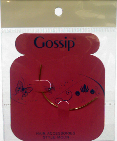 GOSSIP MOON SHAPE NEEDLE Extensions Accessories Asetena Pa 