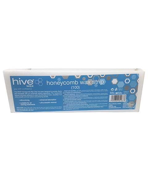HONEYCOMB WAX STRIPS 100 Strips Hair Removing Asetena Pa 