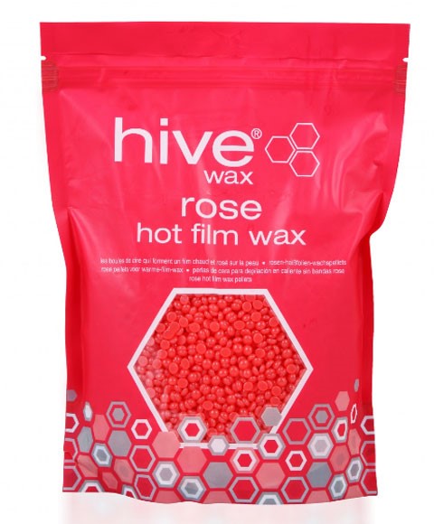 HIVE ROSE HOT FILM WAX PELLETS 700 g Hair Removing Asetena Pa 