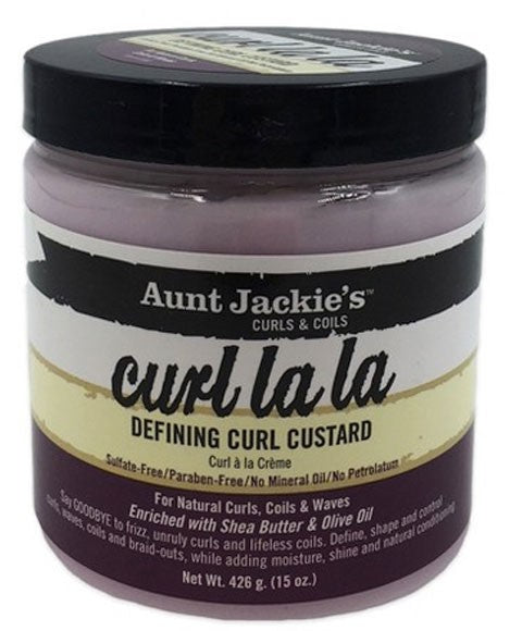 AUNT JACKIES CURL LA LA DEFINING CURL CUSTARD 426 g (Pack of 2) Hair Moisturizers Asetena Pa 