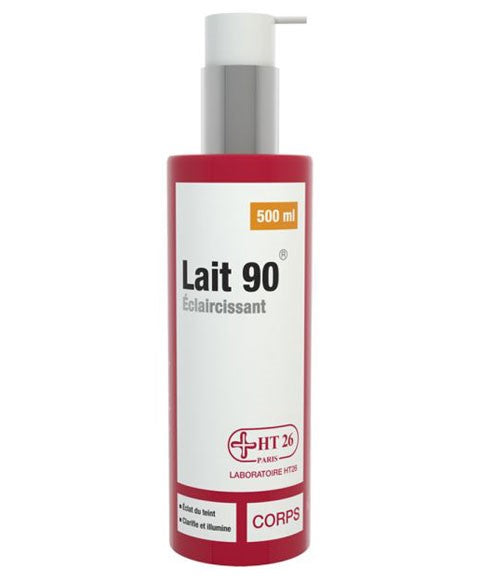 HT26 LAIT 90 BODY LOTION 500 ml Skin Moisturizing Asetena Pa 