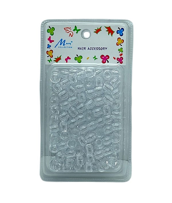 HAIR ACCESSORY BEADS B500L CLEAR Hair Accessories Asetena Pa 