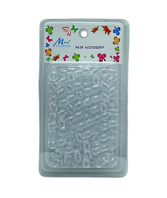 HAIR ACCESSORY BEADS B500L CLEAR Hair Accessories Asetena Pa 